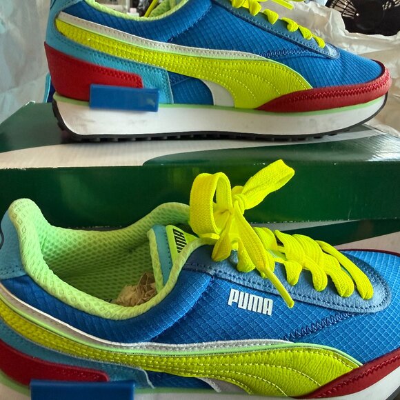 PUMA Future Rider Double RACEWAY MEN'S RUNNING Size 8.5 - Picture 1 of 11